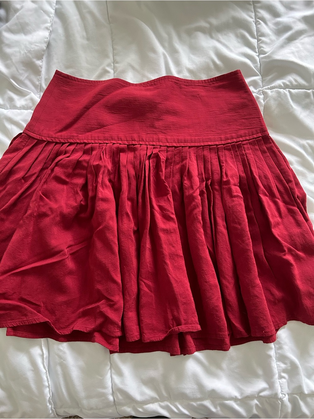 Loft Pleated Skirt